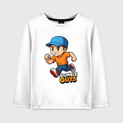 Детский лонгслив Stumble guys game
