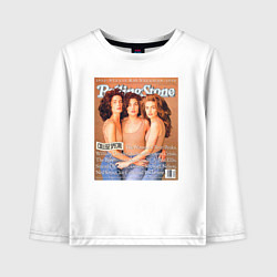 Лонгслив хлопковый детский Rolling Stone: Twin Peaks, цвет: белый