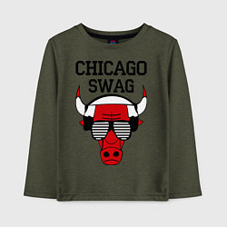 Детский лонгслив Chicago SWAG