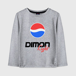 Детский лонгслив Дима Лайт