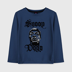 Детский лонгслив Snoop Dogg Face