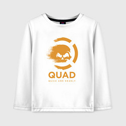 Детский лонгслив QuaD: Quick and Deadly