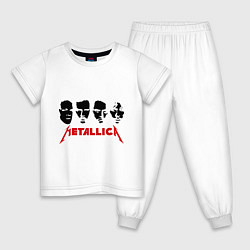 Детская пижама Metallica (Лица)