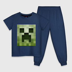 Детская пижама Мinecraft creeper