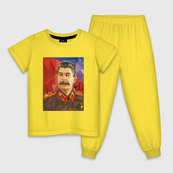 Детская пижама Сталин: полигоны