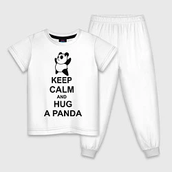 Детская пижама Keep Calm & Hug A Panda