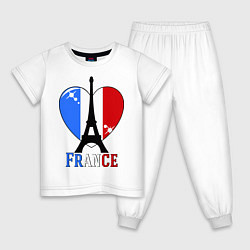 Детская пижама France Love