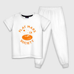 Детская пижама Flat Mars Society