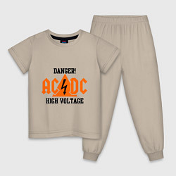 Детская пижама AC/DC: High Voltage
