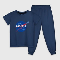 Детская пижама NASA Delorean 88 mph