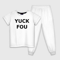 Детская пижама YUCK FOU