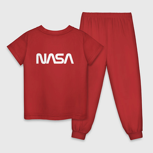 Детская пижама NASA / Красный – фото 2