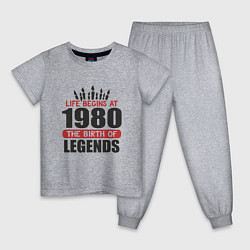 Детская пижама 1980 - рождение легенды