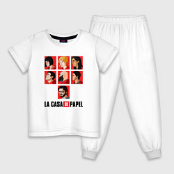 Детская пижама БУМАЖНЫЙ ДОМ