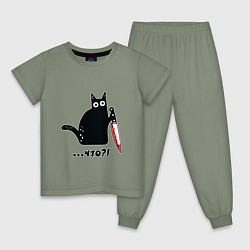 Детская пижама Милый кот