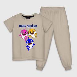 Детская пижама Baby Shark