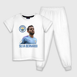 Детская пижама Silva Bernardo Манчестер Сити