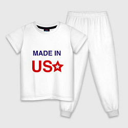 Детская пижама Made in usa