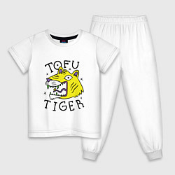 Детская пижама Tofu Tiger Тигр Сыр Тофу