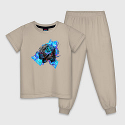 Детская пижама Пасть динозавра