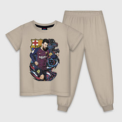 Детская пижама Messi Barcelona Argentina Striker
