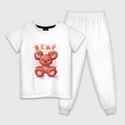 Детская пижама Медвежонок Bear