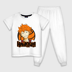 Детская пижама Haikyu Улыбка Хинаты