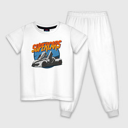 Детская пижама Supercars