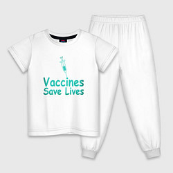 Детская пижама Вакцина спасает жизни