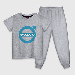 Детская пижама Volvo логотип