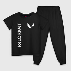 Детская пижама Valorant - Logo