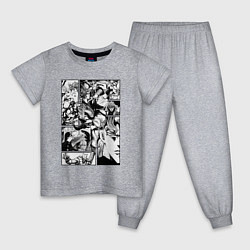 Детская пижама Дио Брандо Панель манги