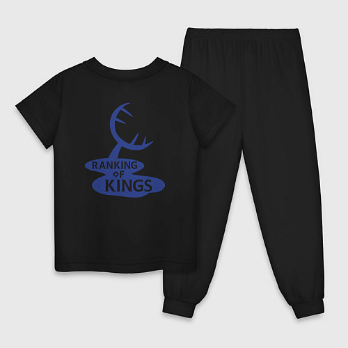 Детская пижама Ranking of Kings / Черный – фото 2