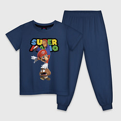 Детская пижама Mario and Goomba Super Mario