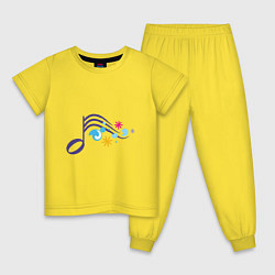 Детская пижама FreeDom On-Line World без надписи