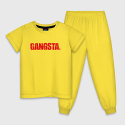 Детская пижама Gangsta