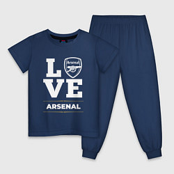 Детская пижама Arsenal Love Classic