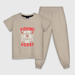 Детская пижама Рыбное хобби
