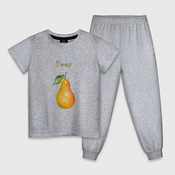 Детская пижама Pear груша