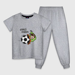 Детская пижама Футбол - лучший вратарь