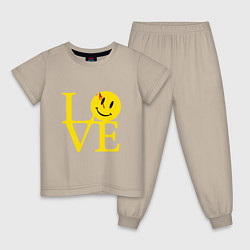 Детская пижама Smile love
