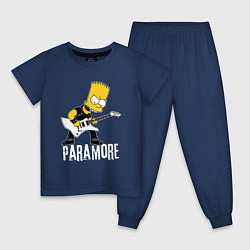 Детская пижама Paramore Барт Симпсон рокер