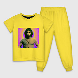 Детская пижама Jim Morrison Galo Glitch Art