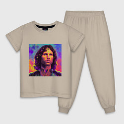 Детская пижама Jim Morrison Strange colors Art