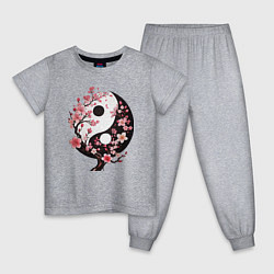 Детская пижама Скура с инь и янь