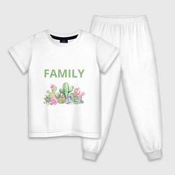 Детская пижама Колючая семейка