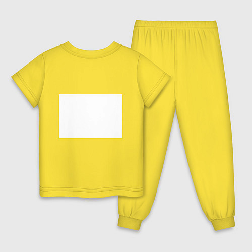 Детская пижама Актер / Желтый – фото 2