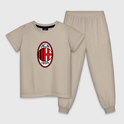 Детская пижама Футбольный клуб Milan