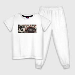 Детская пижама Ход королевы винтаж