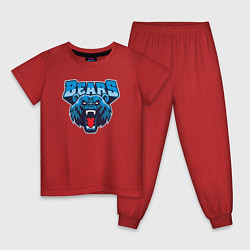Детская пижама Bears team